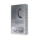 Packaging of the SVibe Snail AXI Spot Wand Granite Noir with product features and controls.