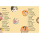 alt_tag: Contents page of Cowboy Kama Sutra 64 Sex Positions For You And Your Pardner book, featuring playful illustrations and position titles.