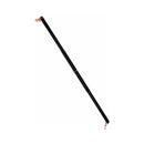 Coquette Pleasure Spreader Bar Black, elegant adjustable restraint for bondage play with velvet and metal accents.