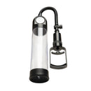 Me You Us Gauge It Penis Pump Clear with transparent chamber and built-in gauge for enhanced erections.