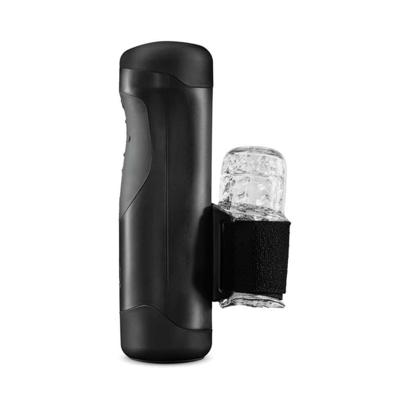 The Handy Interactive Stroker showcasing its sleek design and interactive features for enhanced pleasure.