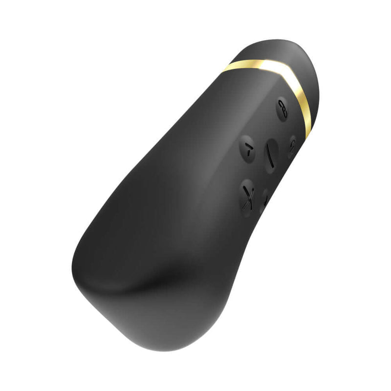 Handy The Oh Vibrator Black featuring sleek design and intuitive controls for sound-activated pleasure.