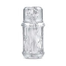 The Handy Dream Collection Lotus Sleeve, a clear stroker designed for realistic sensations and comfort.