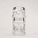 The Handy Dream Collection Lotus Sleeve, a clear stroker designed for lifelike sensations and satisfaction.