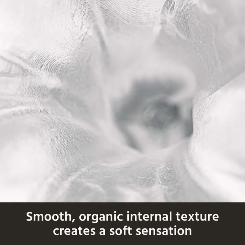 The Handy Dream Collection Lotus Sleeve with smooth internal texture for a soft, lifelike sensation.