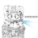 Close-up image of The Handy Dream Collection Chrysm Sleeve showing airflow features for enhanced sensations.