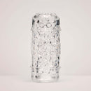 The Handy Mermaid Collection Pearl Sleeve featuring a clear design with textured pearl-like nodules for customizable stimulation.