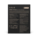 LELO SONA 3 Cruise Clitoral Stimulator Plum product packaging back with features and design details.