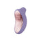 LELO SONA 3 Clitoral Stimulator Violet side view showcasing sleek design and luxurious materials.