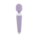 Adam & Eve Flexi Lexi Wand Massager Lavender with flexible head and silicone handle