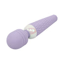 Adam & Eve Flexi Lexi Wand Massager Lavender in a sleek design with a silicone grip and flexible head