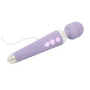 Adam & Eve Flexi Lexi Wand Massager Lavender featuring a flexible head and slim silicone handle.