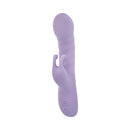 Adam & Eve Violet Vixen G-spot Rabbit Vibe in light purple design for dual stimulation.