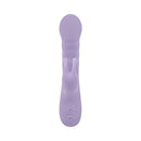 Adam & Eve Violet Vixen G-spot Rabbit Vibe in sleek light purple design for pleasurable stimulation.