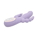 Adam & Eve Thrust Bunny Triple-Stimulating Rabbit Vibrator in elegant lavender design with ergonomic handle.