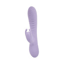 Adam & Eve Tickle Me Softly Soft Flexible Rabbit Vibe in soft silicone for dual stimulation.