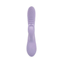 Adam & Eve Tickle Me Softly Soft Flexible Rabbit Vibe in soft lavender silicone design.