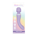 Adam & Eve Wand & Done Dual Ended Wand Vibrator with ultra-soft silicone and dual vibrations.