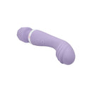 Adam & Eve Wand & Done Dual Ended Wand Vibrator in purple with buttons for customizable sensations.
