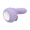 Adam & Eve Lilac Licks Rotating Tongue G-Spot Vibrator in lilac silicone with soft tongue teaser.