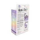 Adam & Eve Lilac Licks Rotating Tongue G-Spot Vibrator packaging with features and benefits listed.