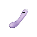 Adam & Eve Finger Wag G-Spot Vibrator Light Purple showcasing its smooth curved design and easy-to-use controls.