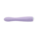 Adam & Eve Slim Lady Dual Motor Rabbit Vibrator in sleek lavender silicone design for precision pleasure.