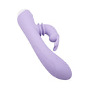Adam & Eve Waving Wabbit Rabbit Vibrator Light Purple, featuring dual-action design and plush silicone for enhanced pleasure.