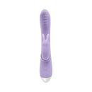 Adam & Eve Waving Wabbit Rabbit Vibrator Light Purple featuring dual-action design and flexible silicone.
