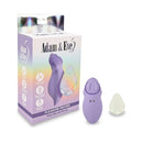 Adam & Eve Pleasure Panties Remote Panty Vibrator packaging with purple vibrator and remote, highlighting discreet pleasure.