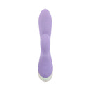 Adam & Eve Bunny Blow Up Inflatable Rabbit Vibrator in purple with control buttons.