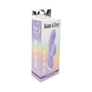 Adam & Eve Bunny Blow Up Inflatable Rabbit Vibrator packaging displaying its features and playful design.