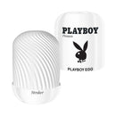 Playboy Pleasures 70th Anniversary Egg Stroker in stylish egg-shaped design for solo pleasure.