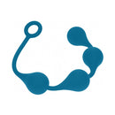 Levelz Waterdrop Silicone Anal Balls Xlarge 50 mm Teal - silicone anal beads for enhanced pleasure and control