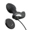 Anal Fantasy Elite Gyro Milk Pro Black with textured plug and remote control for prostate stimulation.