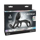Fantasy C Ringz Ultimate Couples Cage Max Black packaging featuring triple motors and vibing design.