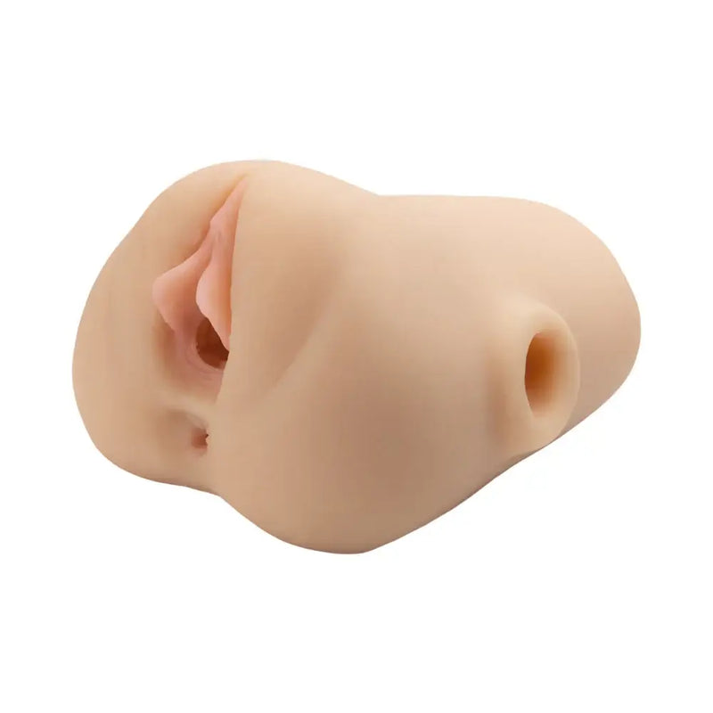 PDX Plus Double Pounder Vibrating Squeeze Stroker Light designed for enhanced pleasure and realistic sensations.
