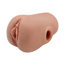 PDX Plus Pussy Pounder Squeeze Stroker Brown showing lifelike detail and realistic textures.