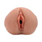 PDX Plus Pussy Pounder Squeeze Stroker Brown with lifelike detail and realistic texture.
