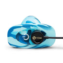 b-Vibe Rimming 2 Vibrating & Rotating Plug Camo with charging port and blue camo design.
