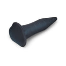b-Vibe Fisting Anal Trainer in smooth black silicone with an elongated cone shape for advanced anal training.
