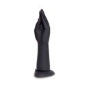 b-Vibe Vibrating Silicone Fisting Dildo, a lifelike hand-shaped silicone toy with powerful vibration.