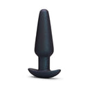 b-Vibe Butties Hefty 5.5 inch Weighted Anal Plug in smooth, body-safe silicone design for enhanced comfort.