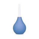 b-Vibe Compact Enema Douche Blue, travel-friendly cleansing tool for intimate hygiene.