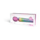 Le Wand Petite All That Glimmers Ombre Massager in colorful packaging with a sleek design.