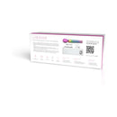 Le Wand Petite All That Glimmers Ombre Massager packaging showcasing features and included accessories.