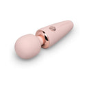 Le Wand Mini Micro Wand Rose Gold compact massager with rounded head for discreet pleasure on the go.