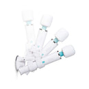 Le Wand Classique Hands-Free Massager Holder with multiple compatible massagers attached.