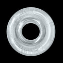 Oxballs Rimz Single Cock Ring Clear: thick, grippy design for comfort and secure fit.
