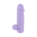 Selopa Ballsy Bullet Rechargeable with Sleeve Purple, phallic-shaped vibrator for bold sensations and pleasure.